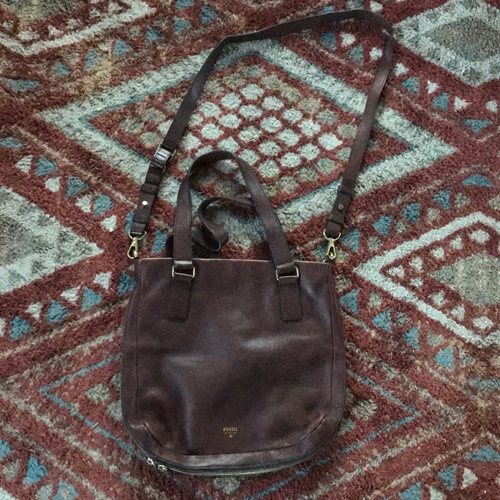 Dark Brown/Rust. Fossil